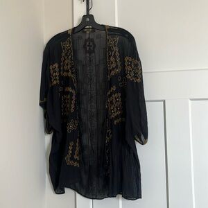 Anthropologie Fei brand Kaftan with embellishments - size medium